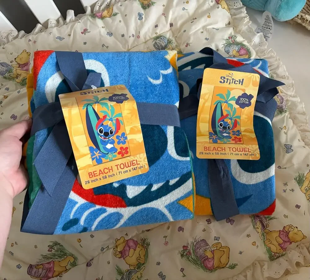NWT Stitch Beach Towels Set Of Two